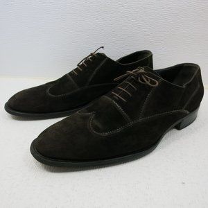 Giorgio Armani Suede Leather Dress Oxfords Shoes